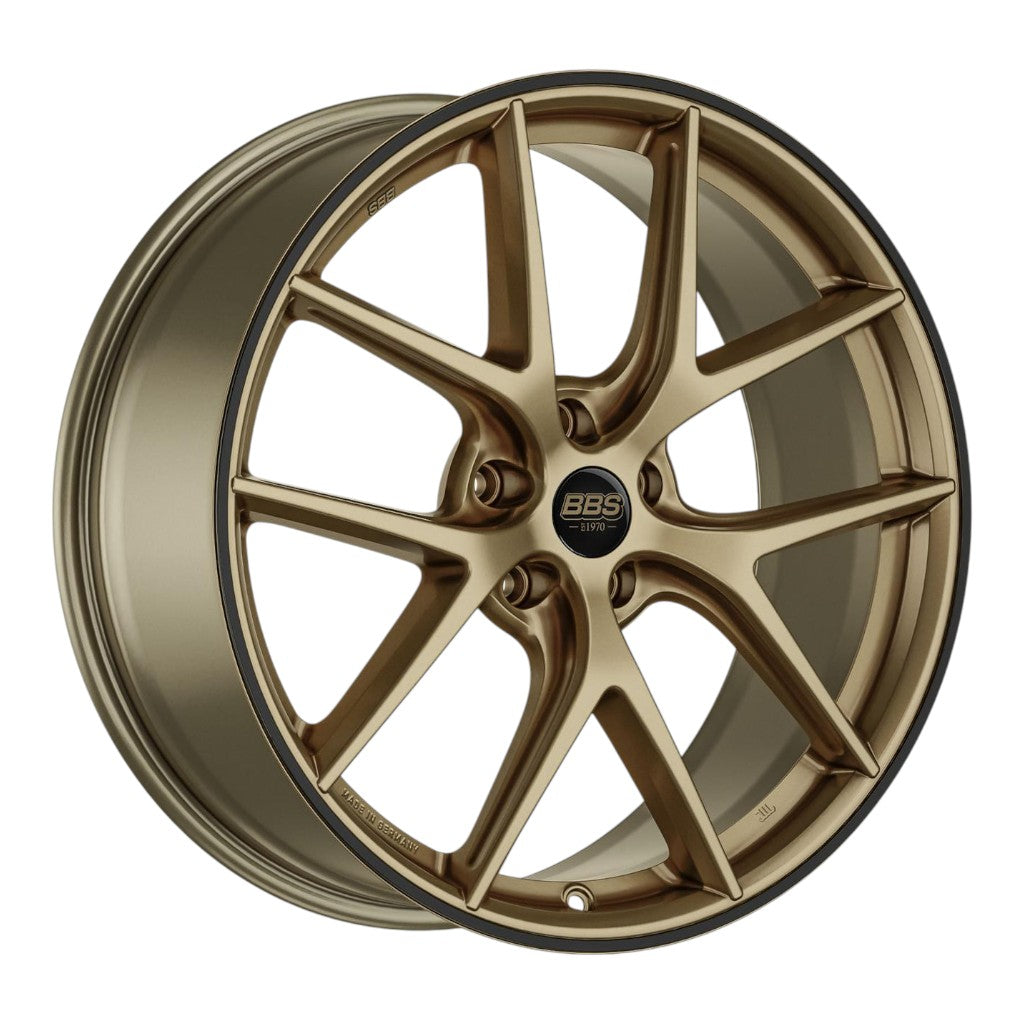 BBS B10025215 Wheel CI-R for AUDI Front / Rear R20x8 ET26, 5x112 Satin Bronze Photo-0 