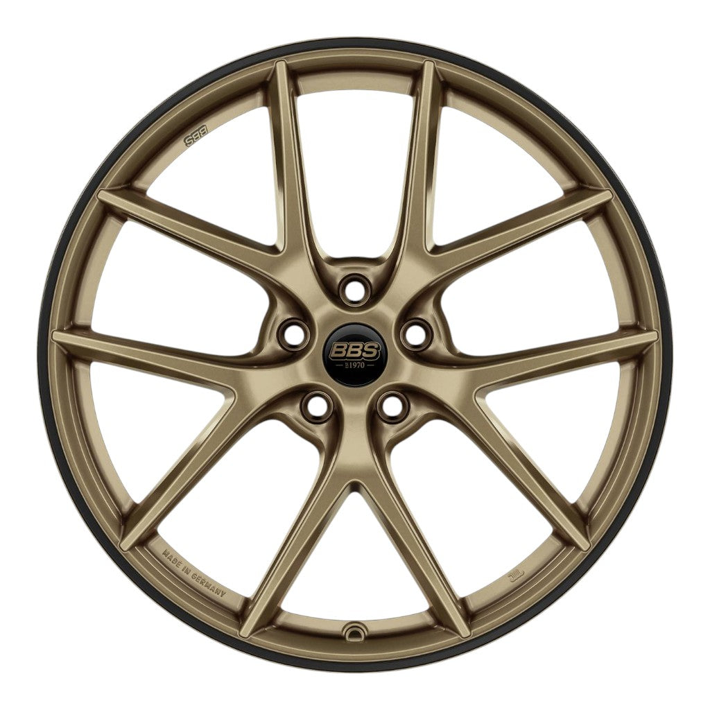 BBS B10025215 Wheel CI-R for AUDI Front / Rear R20x8 ET26, 5x112 Satin Bronze Photo-1 