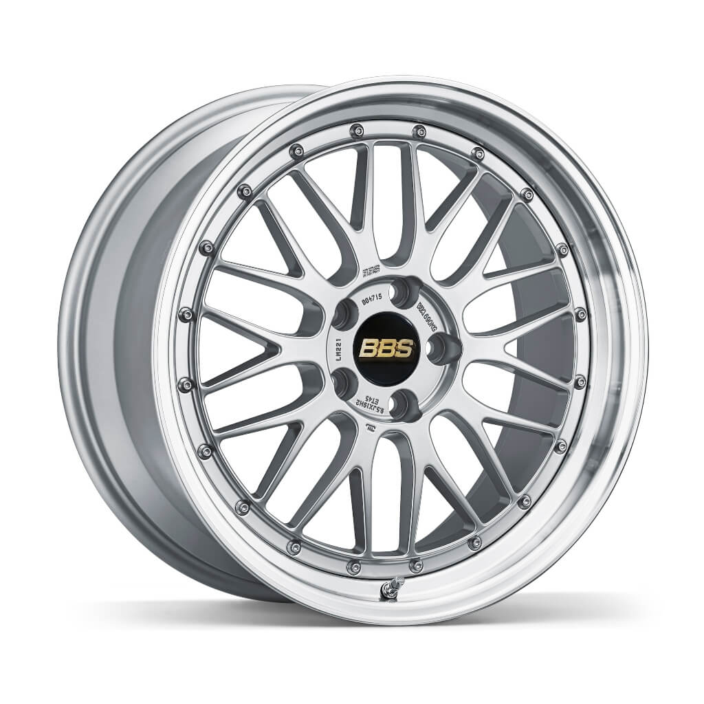 BBS LM235DS-SLD LM Forged aluminum 2-piece wheel 19x8 ET45 5x114.3 PFS Diamond Silver disk and Silver Diamond-cut rim (DS-SLD) Photo-0 