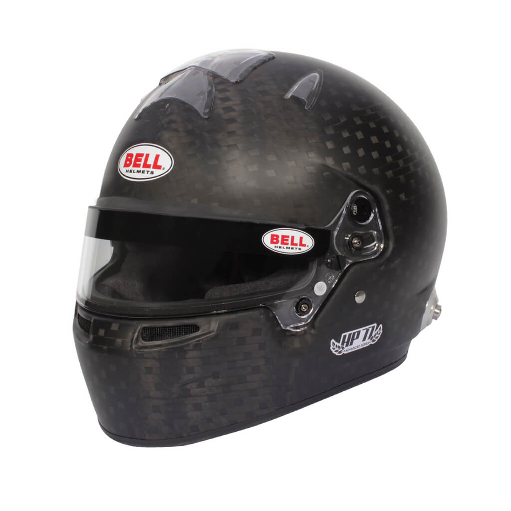 BELL 1828226 Full-Face Helmet HP77 EVO-IV HANS (White Interior), FIA 8860-2018-ABP, Size 57 Photo-0 