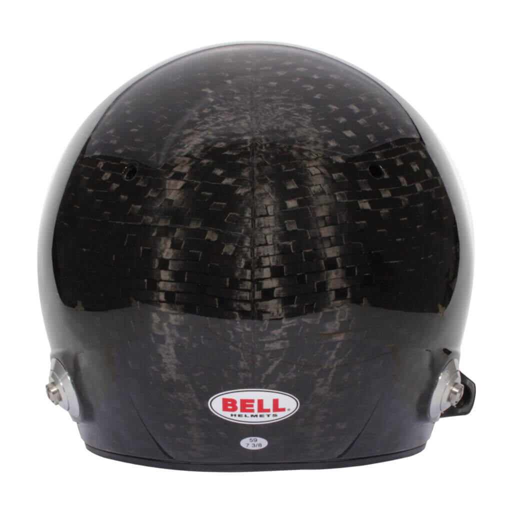 BELL 5245702 Open-Face Helmet MAG-10 Rally WW Carbon HANS (Green Interior), FIA 8859-2024 / SA2020, Size 55 Photo-3 