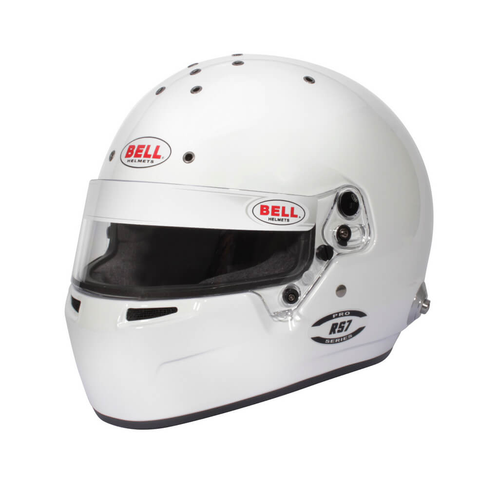 BELL 1310B21 Full-Face Helmet RS7 Pro HANS, White, FIA 8859-2024 / SA2020, Size 54 (6 3/4) Photo-0 