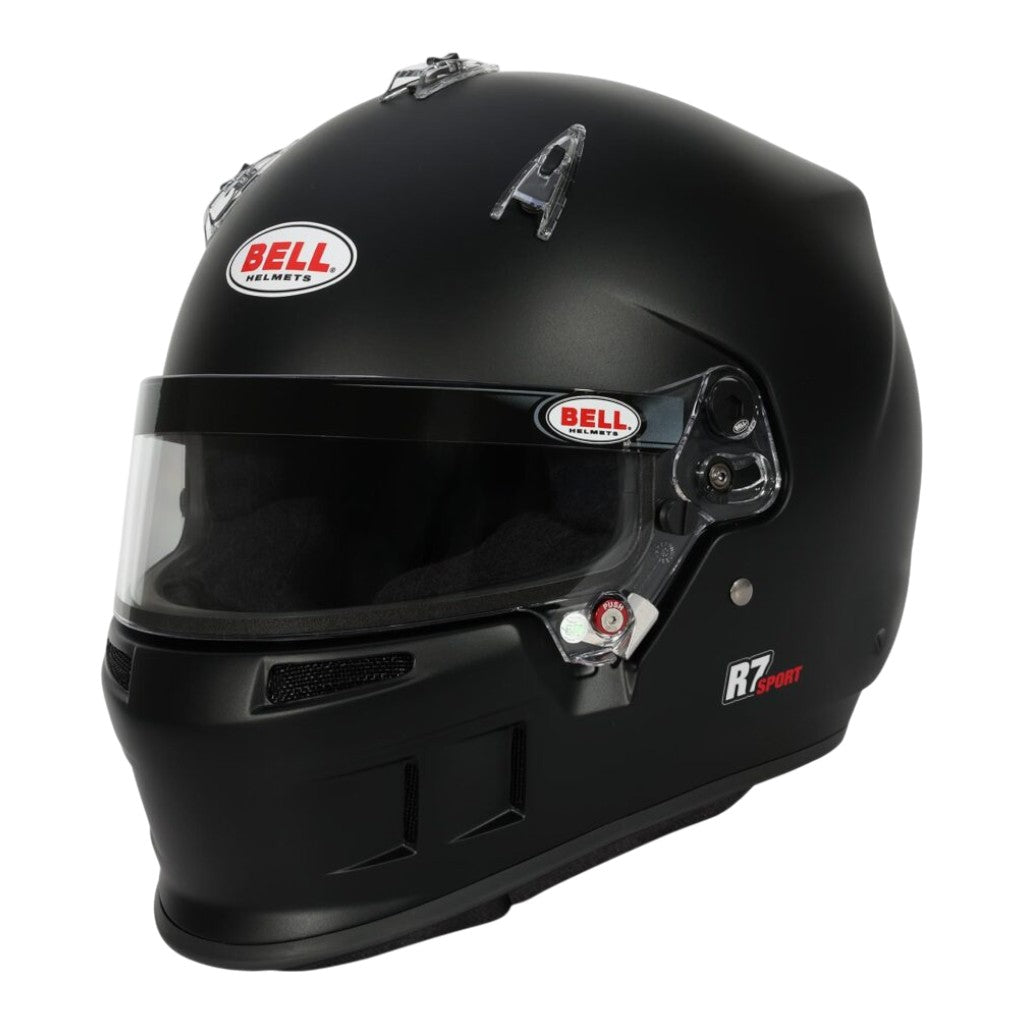 BELL 1467013 Full-Face Helmet R7 Sport, Matte Black, FIA8859-2024, Size L (60-61) Photo-0 