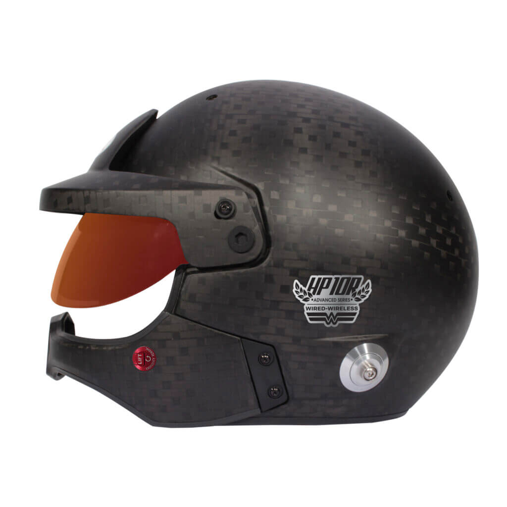 BELL 5144553 Open-Face Helmet HP10 Rally WW HANS (Pink Interior), FIA 8860-2018, Size 56 Photo-1 