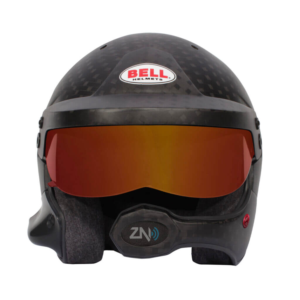 BELL 5144514 Open-Face Helmet HP10 Rally WW HANS (Red Interior), FIA 8860-2018, Size 57 Photo-2 
