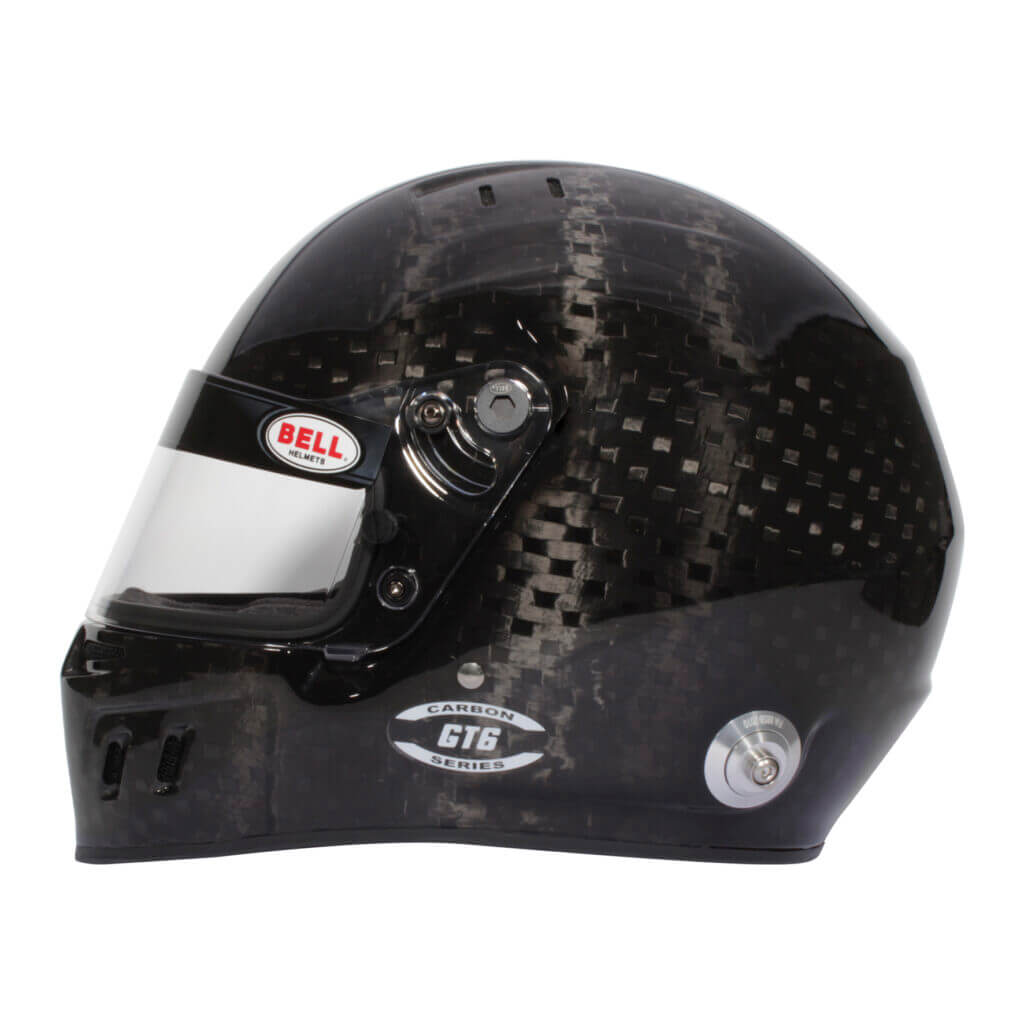 BELL 5239721 Full-Face Helmet GT6 Carbon HANS (Green Interior), FIA 8859-2024 / SA2020, Size 61+ Photo-1 