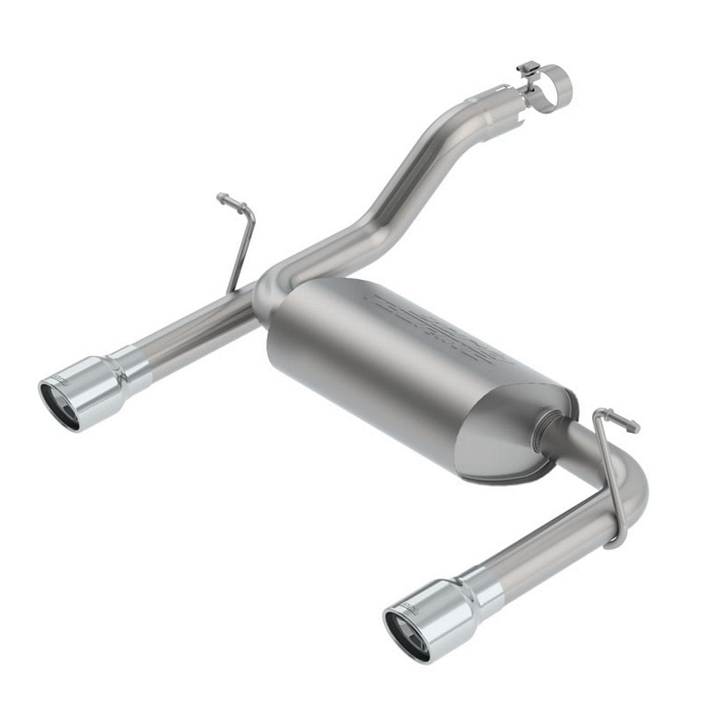 BORLA 11955 Exhaust System Axle-Back Touring, 2.5" (3.5" Tips) for JEEP Wrangler 3.6L (JL / JLU) 2018- Photo-0 