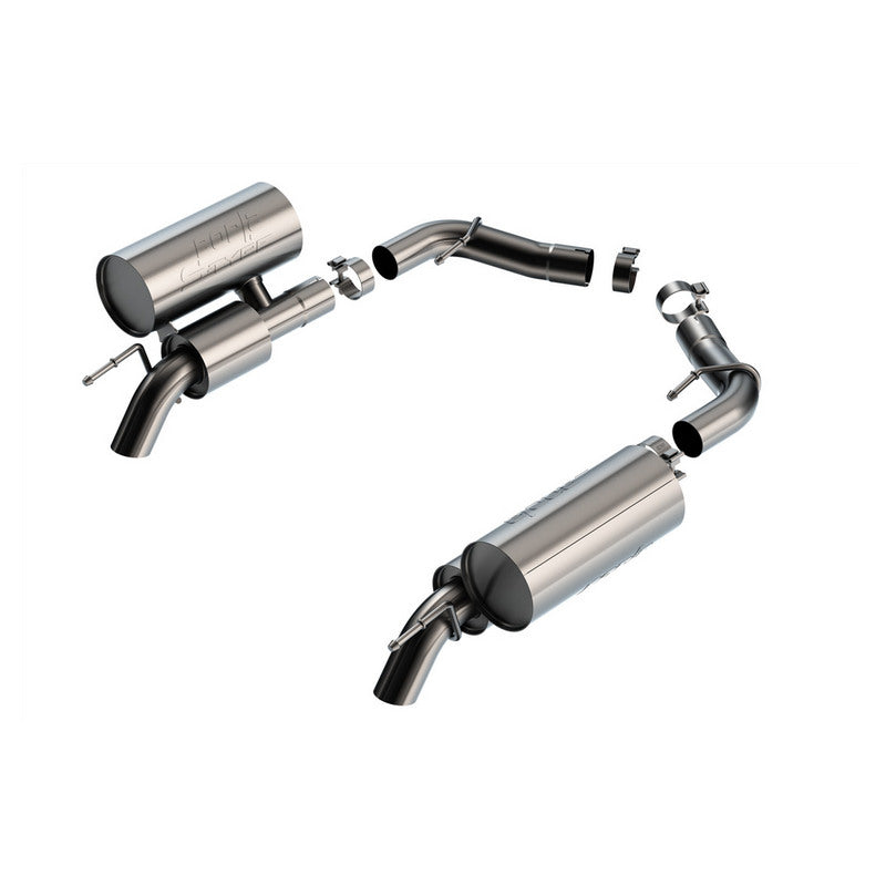 BORLA 11990 Axle-Back Exhaust System S-Type T-304 Stainless Steel for JEEP Grand Wagoneer 6.4L V8 AT 2022-2023 Photo-0 