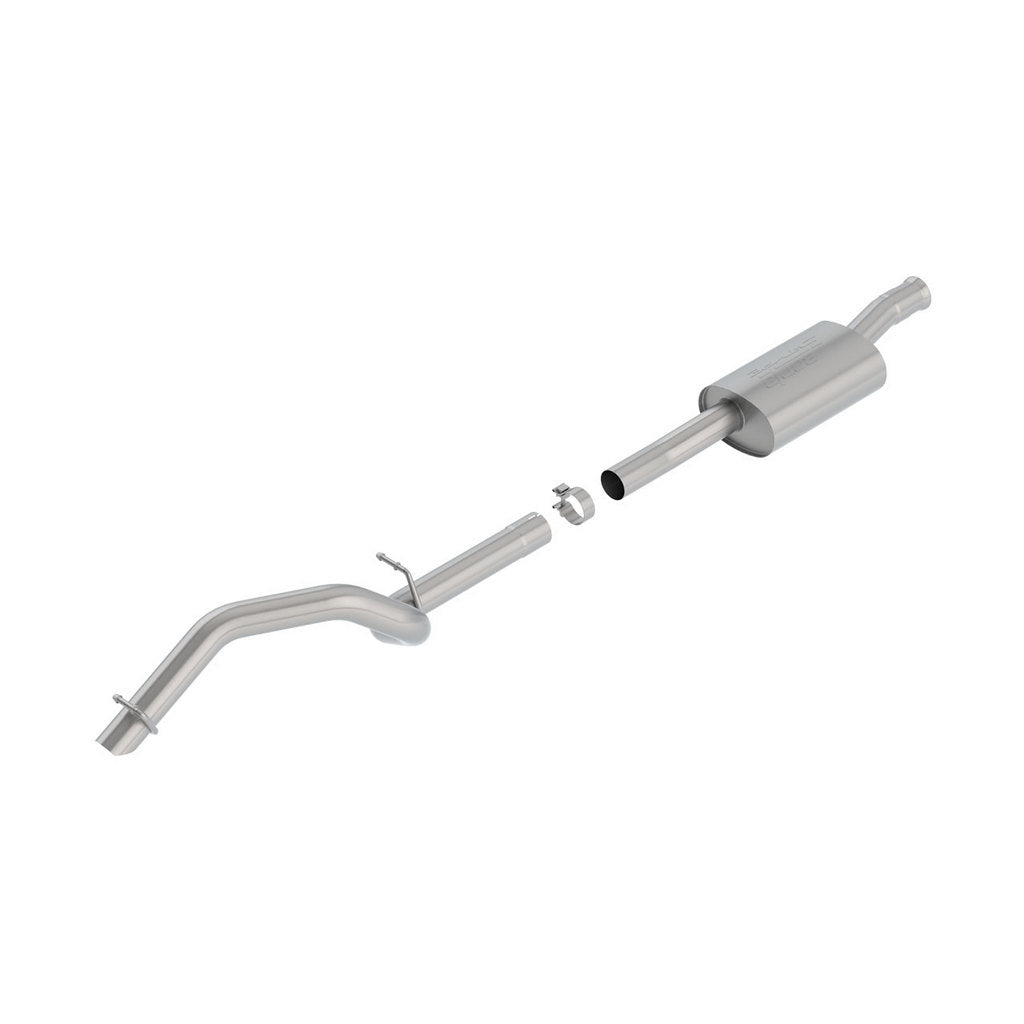 BORLA 140787 Exhaust System Cat-Back S-Type, 2.75" (2.75" Turndown Tip) for JEEP Wrangler 2.0L (JLU) 2018- Photo-0 