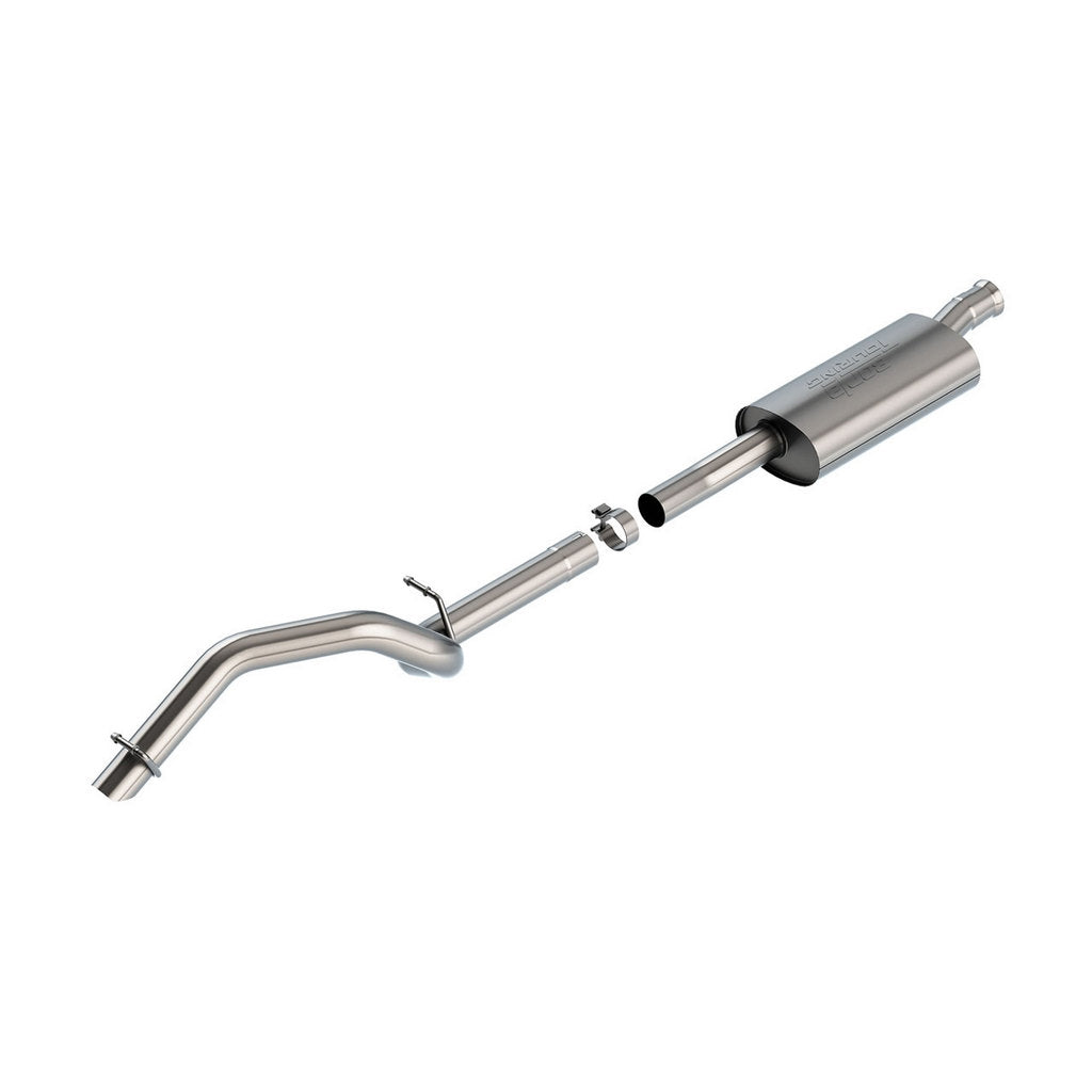 BORLA 140822 Exhaust System Cat-Back Touring, 2.75" (2.75" Turndown Tip) for JEEP Wrangler 2.0L (JLU) 2018- Photo-0 