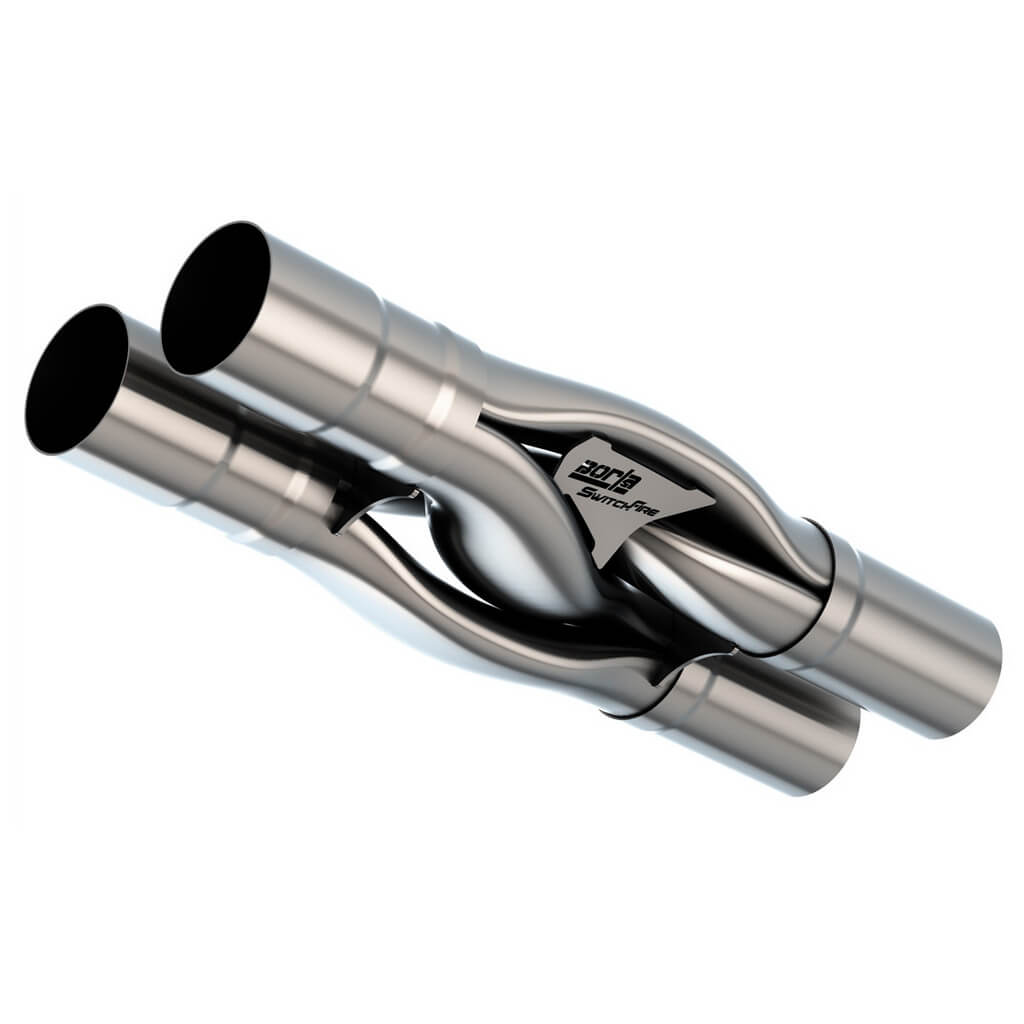BORLA 60746 Universal X-Pipe SwitchFire, 3\" (Without Notches) Photo-0 