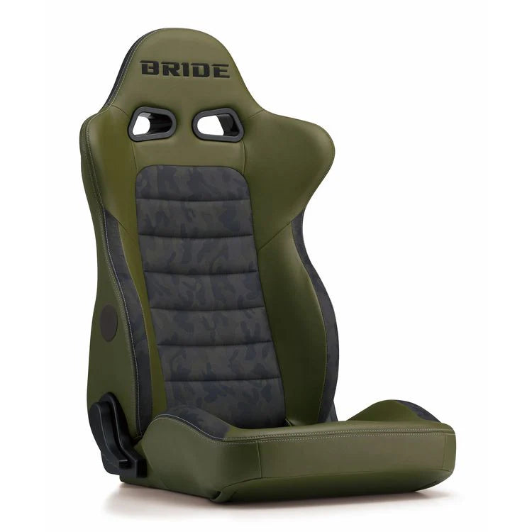 BRIDE E57CM3 Reclining seat EUROGHOST X Olive green With heater Photo-0 