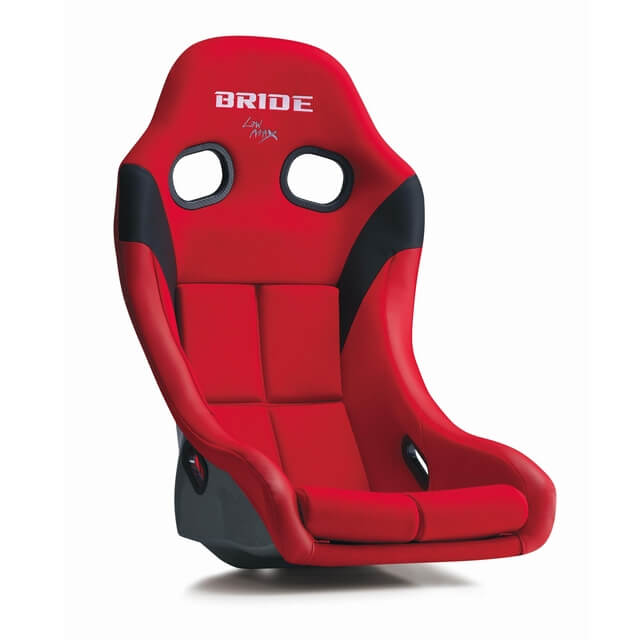 BRIDE HC1BSC Bucket seat ZIEGⅣ WIDE Red, Carbon shell Photo-0 