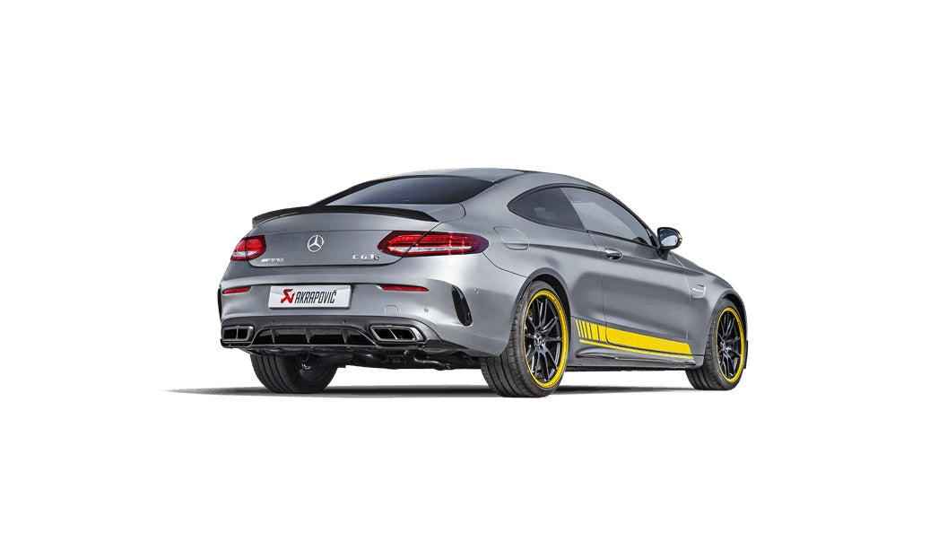 AKRAPOVIC MTP-ME/T/3H Evolution Line (Titanium) MERCEDES-AMG C 63 Coupé (C205) 2016-2018 ECE Type Approval Photo-2 