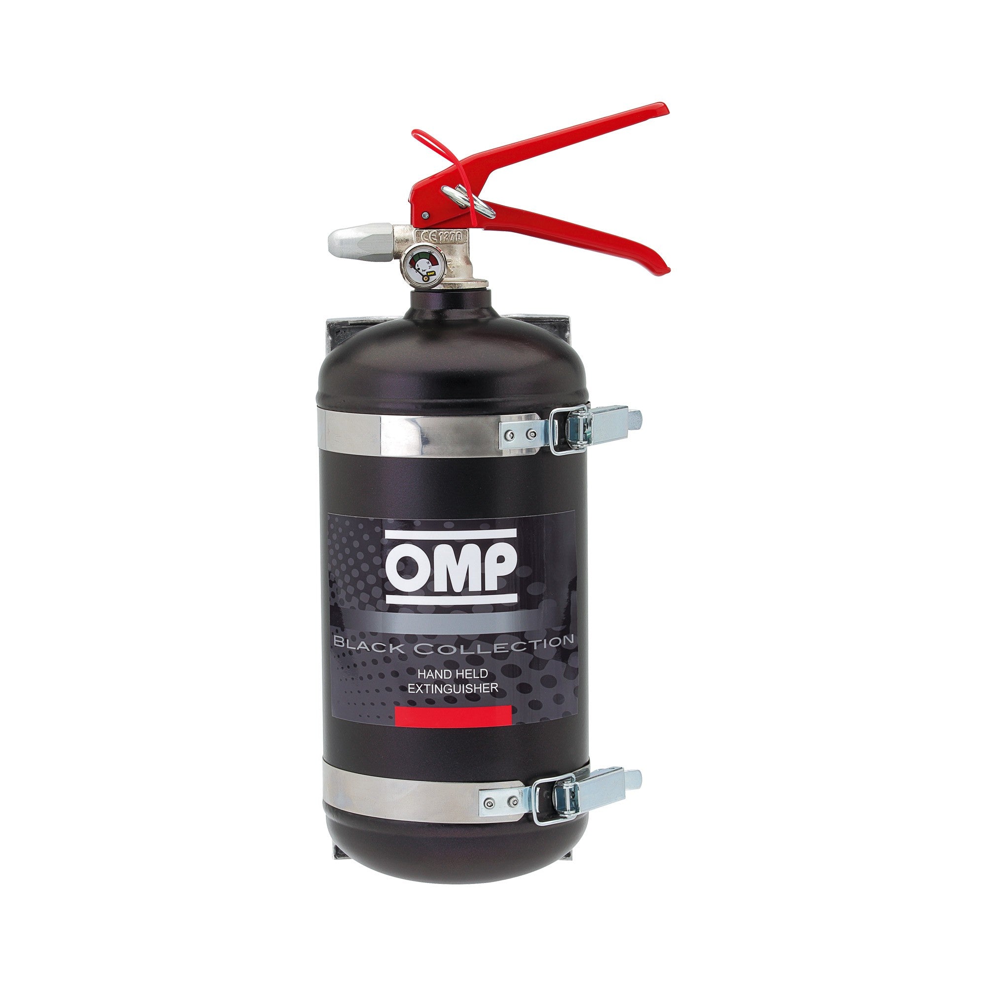 OMP CB0-0319-A01-071 (CAB/319) Extinguisher (in compliance with FIA rules), steel, 2,4kg, diam.130mm, AFFF Photo-0 