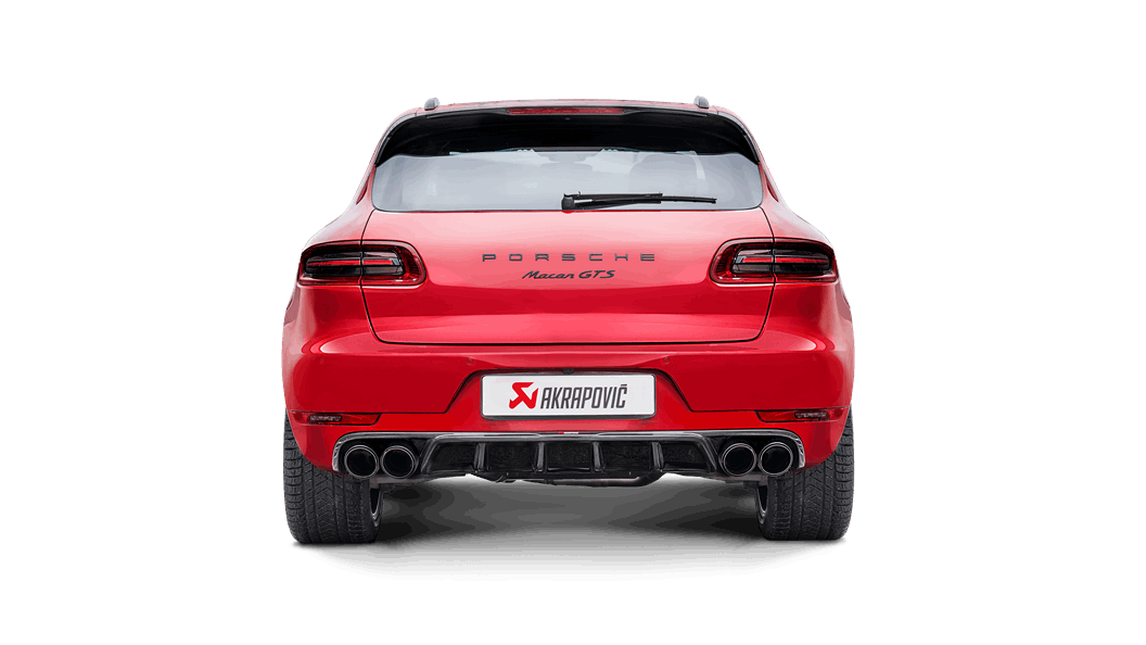 AKRAPOVIC S-PO/TI/7H Evolution Line (Titanium) PORSCHE Macan S (95B) 2014-2018 ECE Type Approval Photo-3 