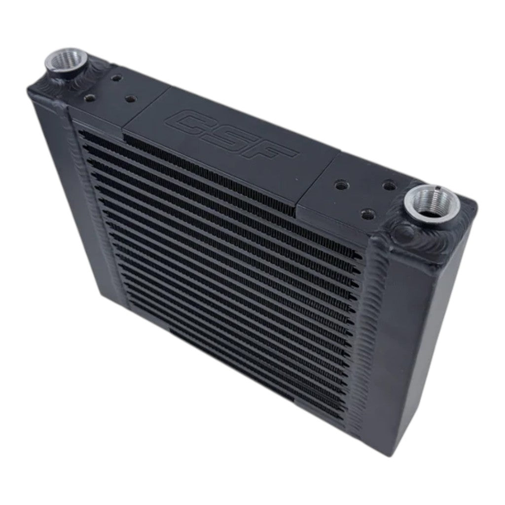 CSF 8371 Universal Large Single-Pass Oil Cooler (M22 x 1.5 / 12.0L x 9.33H x 2.16W) Photo-2 