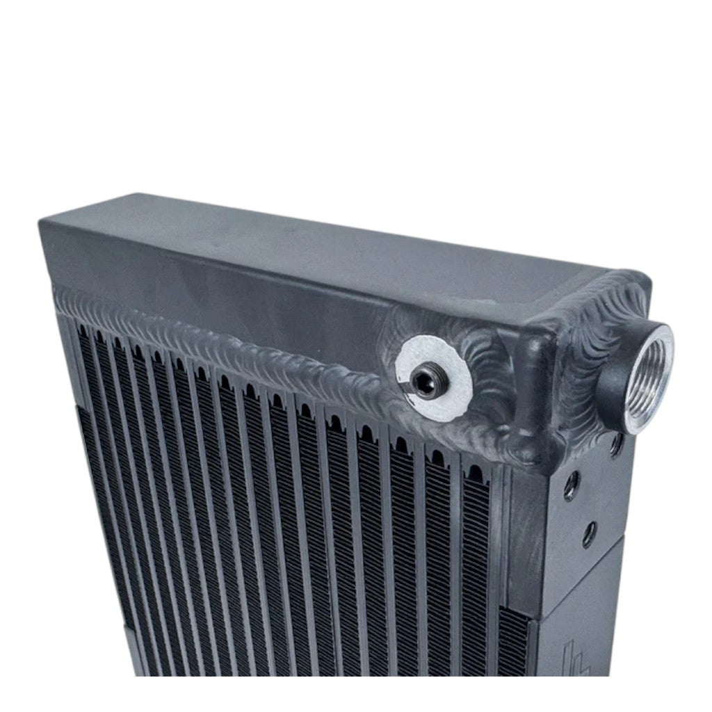 CSF 8371 Universal Large Single-Pass Oil Cooler (M22 x 1.5 / 12.0L x 9.33H x 2.16W) Photo-4 