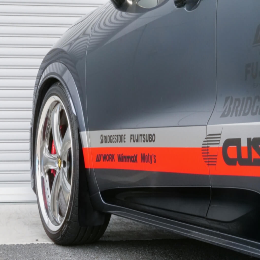 CUSCO 9A7 850 FB Sport Flap Black for LEXUS LBX Morizo rr (GAYA16) 2025 Photo-1 