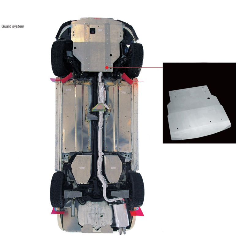 CUSCO 668 212 A Body under guard for SUBARU Impreza WRX (GDB) Photo-0 