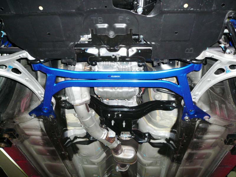 CUSCO 566 477 A Lower arm bar Ver.2 front for MITSUBISHI Lancer Evolution 10 (CZ4A) Photo-1 