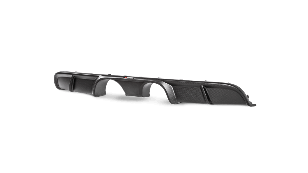 AKRAPOVIC DI-PO/CA/3 Rear Carbon Fiber Diffuser - Matte PORSCHE 911 Carrera/S/4/4S/GTS (991.2) 2016-2018 ABE Type Approval Photo-0 