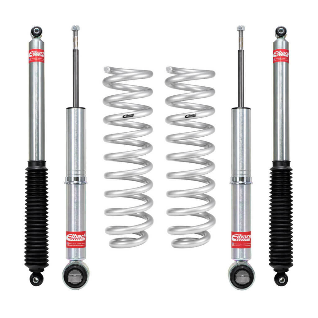EIBACH E80-35-059-01-22 Set of 4 Shocks And 2 Front Springs Pro-Truck Lift for FORD F-150 4WD 2021-2025 Photo-0 
