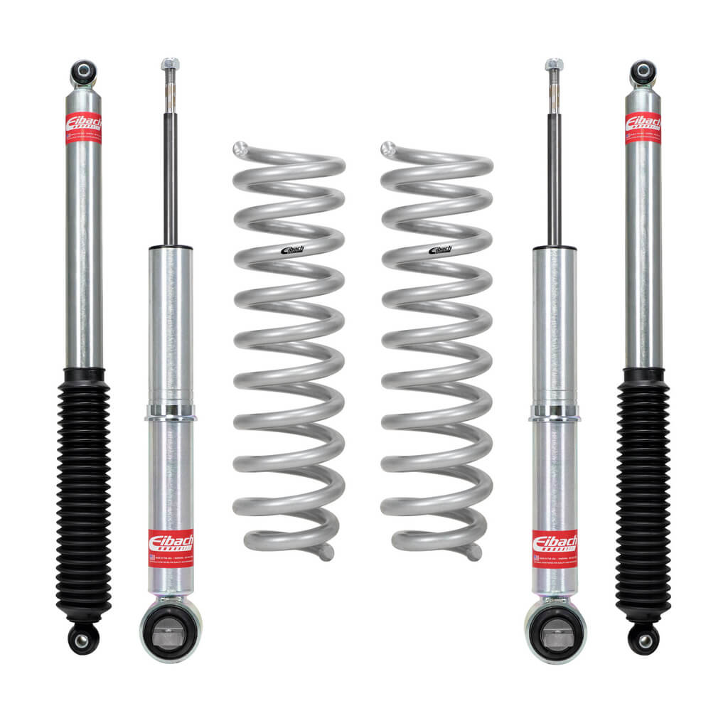 EIBACH E80-35-059-02-22 Set of 4 Shocks And 2 Front Springs Pro-Truck Lift for FORD F-150 2.7L 2021-2025 Photo-0 