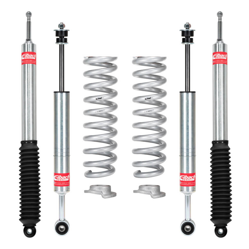 EIBACH E80-82-079-02-22 Set of 4 Shocks And 2 Front Springs Pro-Truck Lift for TOYOTA Tundra 4WD 2016-2021 Photo-0 