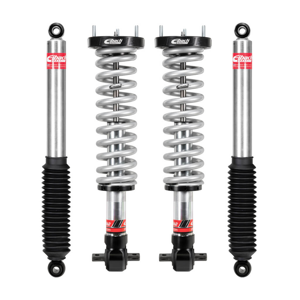 EIBACH E86-23-032-04-22 Pair of Front Coilovers And Rear Shocks Pro-Truck for CHEVROLET Silverado 1500 3.0L / 5.3L / 6.2L 2019-2025 Photo-0 