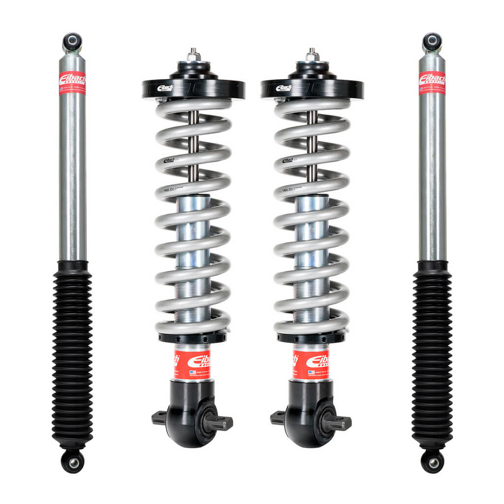 EIBACH E86-35-037-01-22 Pair of Front Coilovers And Rear Shocks Pro-Truck for FORD F-150 2WD 2.7L / 3.5L 2015-2020 Photo-0 