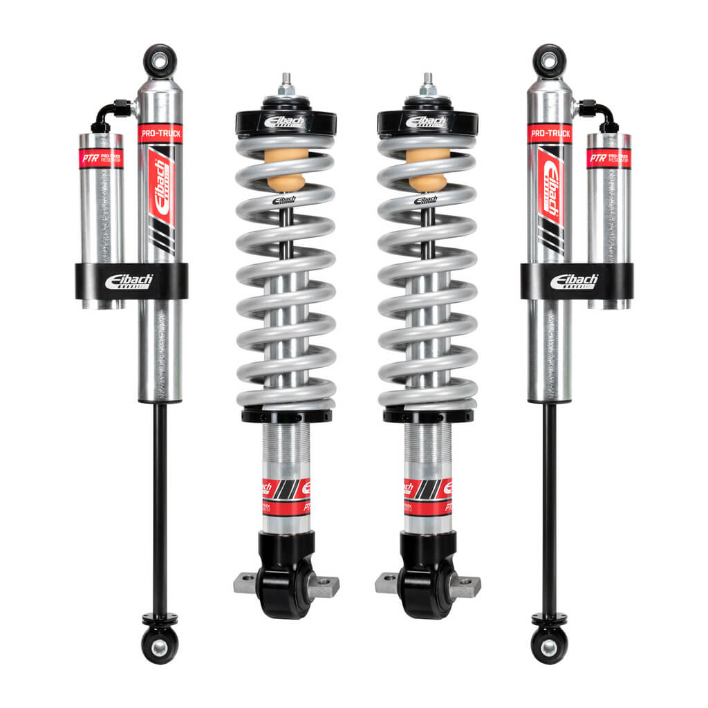 EIBACH E86-35-048-02-22 Pair of Front Coilovers And Rear Reservoir Shocks Pro-Truck for FORD Ranger 2.3L EcoBoost 2019-2023 Photo-0 