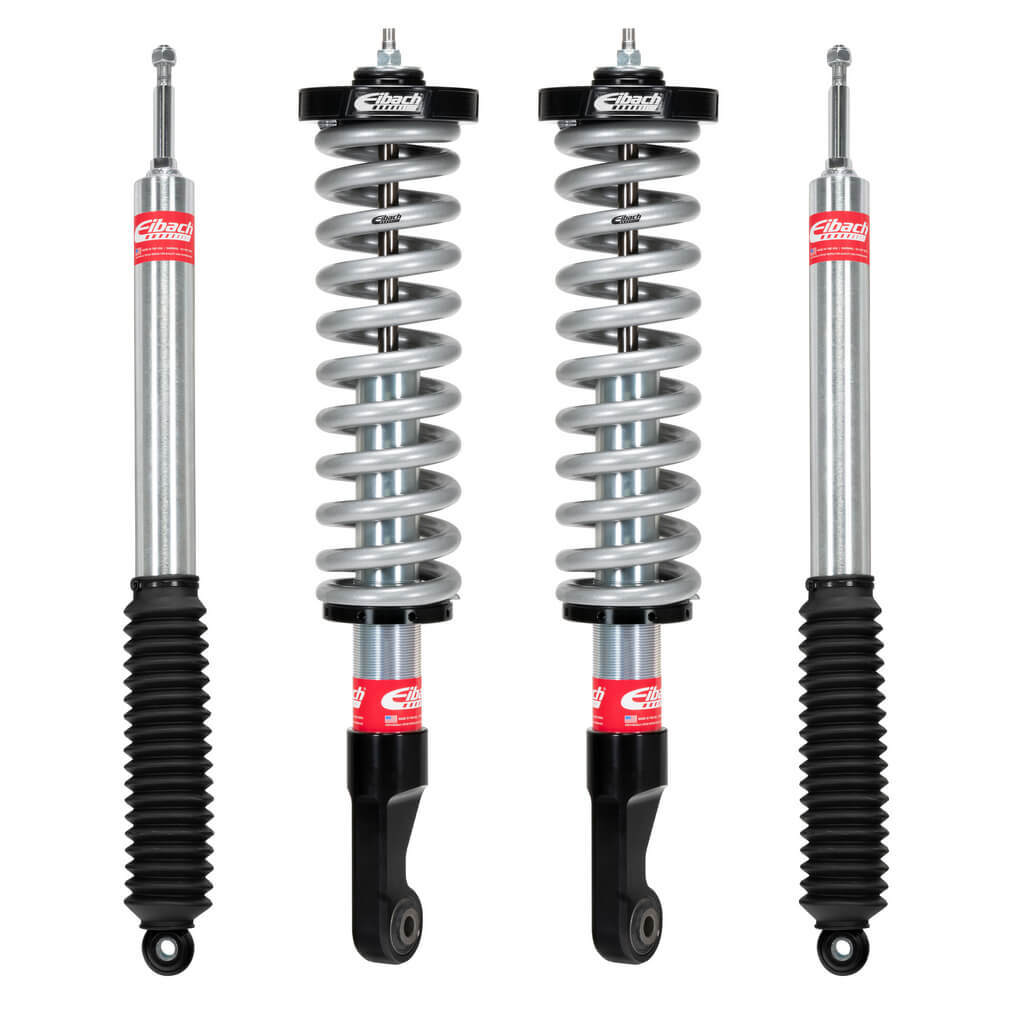 EIBACH E86-82-067-01-22 Pair of Front Coilovers And Rear Shocks Pro-Truck for TOYOTA Tundra 2007-2021 Photo-0 