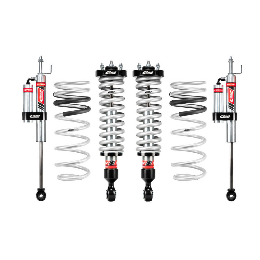 EIBACH E86-82-096-02-22 Pair of Front Coilovers And Rear Reservoir Shocks And Rear Springs Pro-Truck for TOYOTA Tundra 3.4L (XK70) 2022-2025 Photo-0 