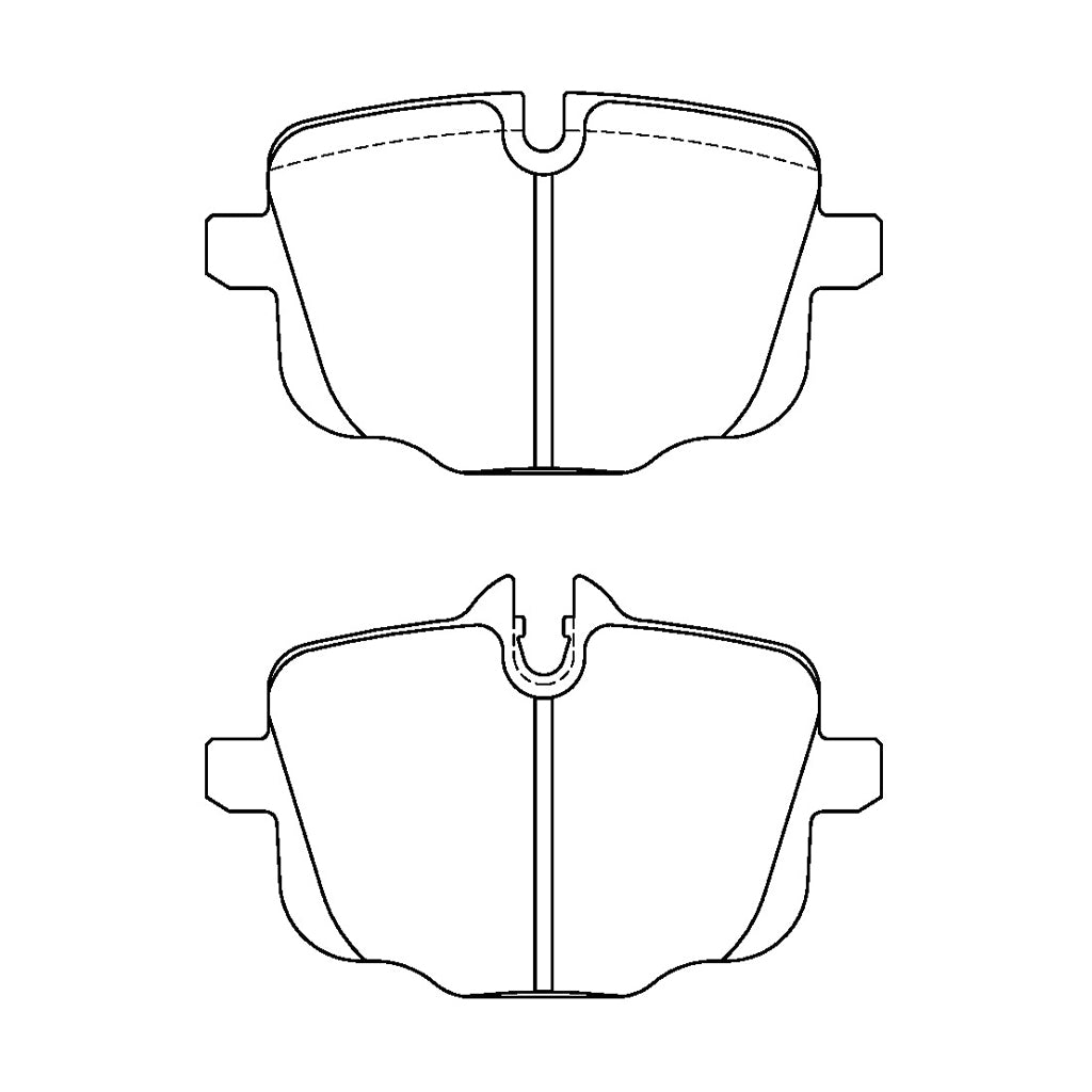 ENDLESS EIP217MA45B Rear Brake Pads for BMW M2 (G87) / M3 (G80) / M4 (G82) Photo-0 