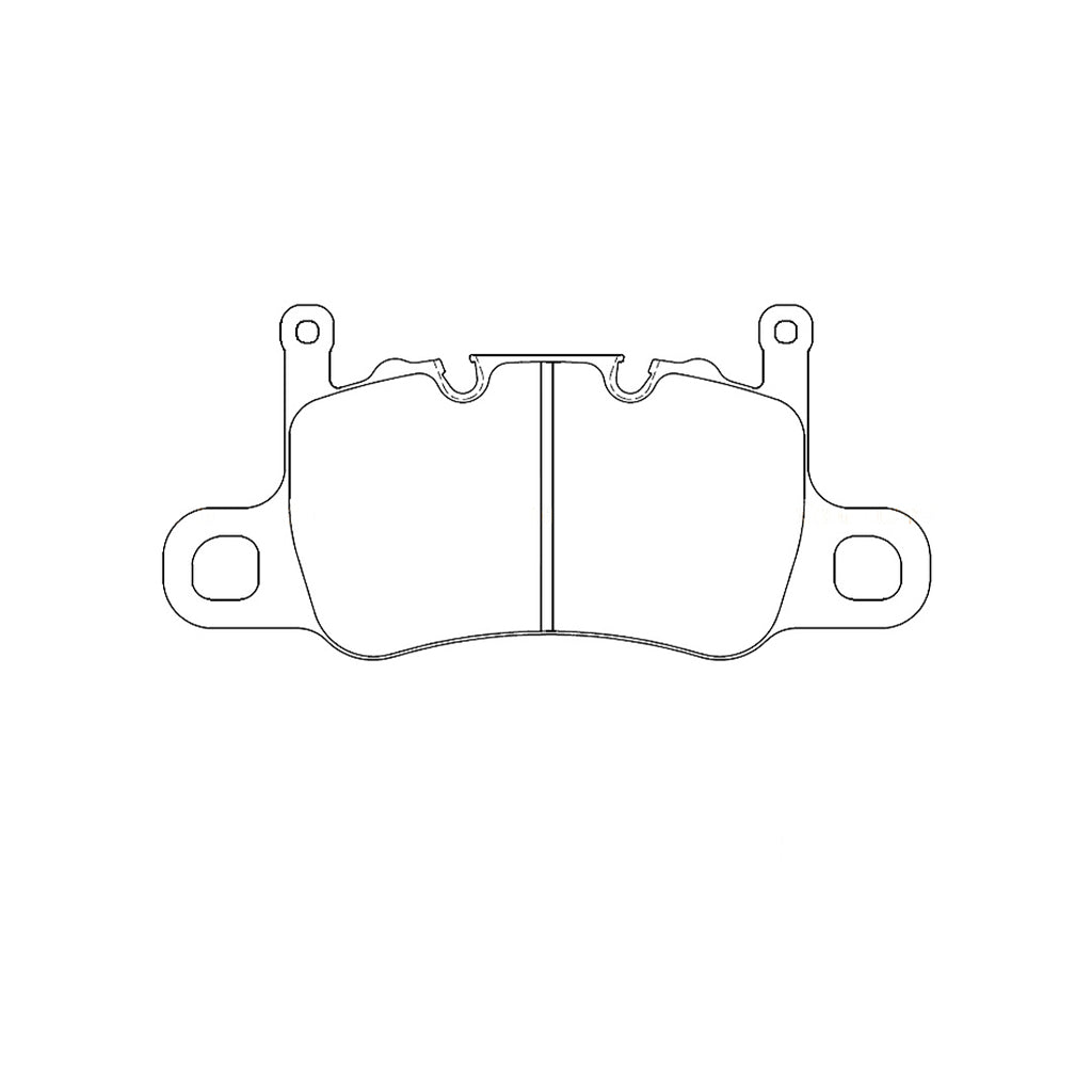 ENDLESS EIP241MA45B Rear Brake Pads MA45B Compound for PORSCHE 911 GT3 / GT3RS / Turbos S (991) / Cayman GT4 (981) Photo-0 