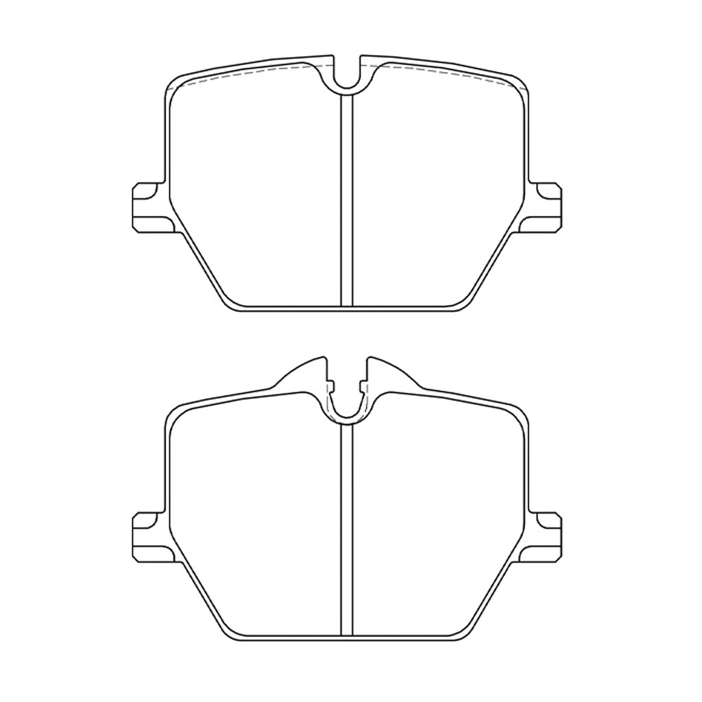 ENDLESS EIP301MX72 Rear Brake Pads for BMW M340i xDrive (G20) / M440i xDrive (G22) Photo-0 