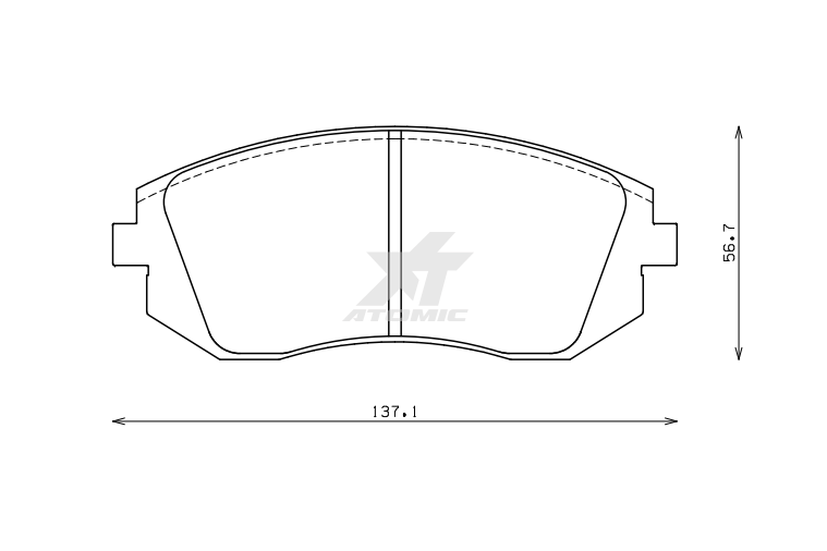ENDLESS EP386SSS Front brake pads SUBARU BRZ/FORESTER/IMPREZA/WRX/TOYOTA GT86 Photo-0 