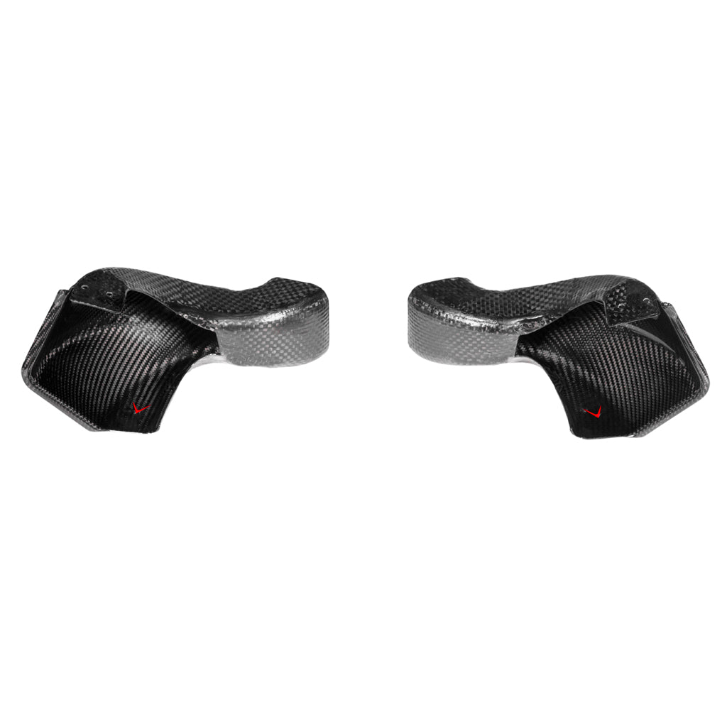 EVENTURI EVE-G8XM-CF-SC Cold Air Scoops (Carbon, Gloss Finish) for BMW M3 (G80) / M4 (G82) Photo-0 