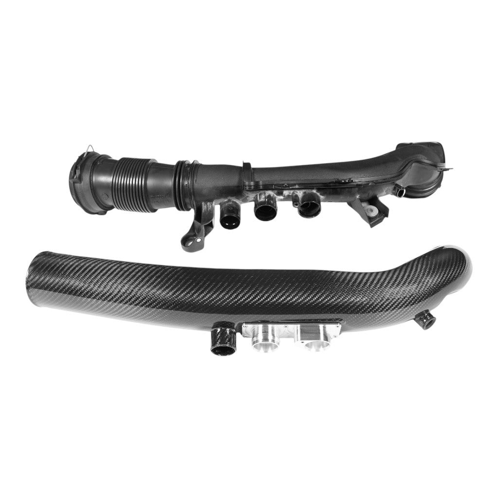 EVENTURI EVE-A35FL-CF-CHG Turbo Inlet Tube (Carbon) for MERCEDES-BENZ A35 AMG / CLA35 AMG / GLA35 / GLB35 Hybrid Versions 2023+ Photo-3 