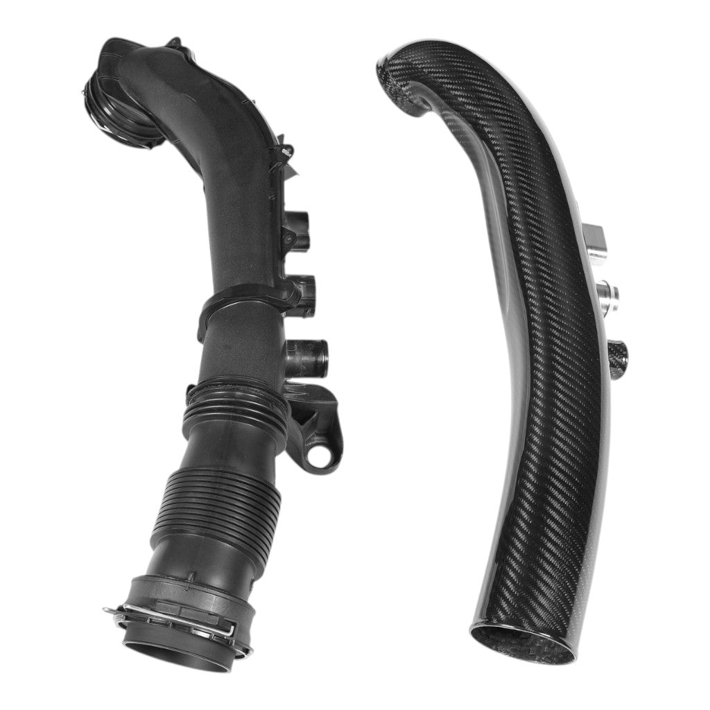 EVENTURI EVE-A35FL-CF-CHG Turbo Inlet Tube (Carbon) for MERCEDES-BENZ A35 AMG / CLA35 AMG / GLA35 / GLB35 Hybrid Versions 2023+ Photo-4 