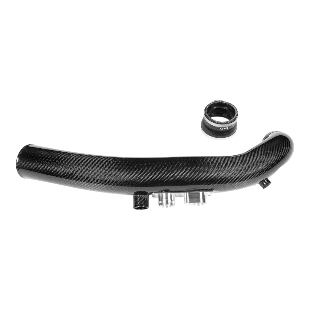 EVENTURI EVE-A35FL-CF-CHG Turbo Inlet Tube (Carbon) for MERCEDES-BENZ A35 AMG / CLA35 AMG / GLA35 / GLB35 Hybrid Versions 2023+ Photo-0 
