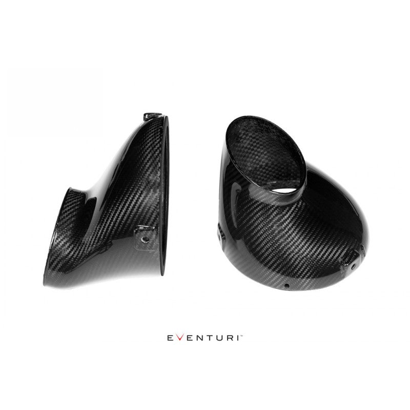 EVENTURI EVE-C8HTC-CF-INT Carbon Air Intake System for CHEVROLET Corvette C8 Stingray Convertible Photo-8 