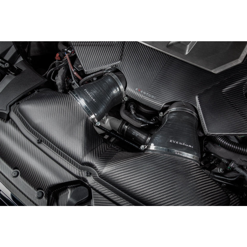 EVENTURI EVE-C8RS6-CF-ENG Engine Cover (Carbon / Gloss Finish) for AUDI RS6 / RS7 (C8) Photo-4 