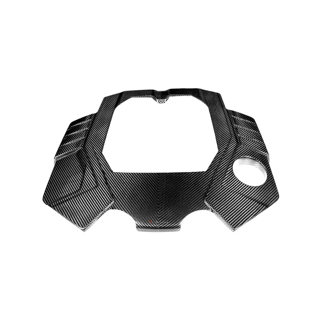 EVENTURI EVE-C8RS6-CF-ENG Engine Cover (Carbon / Gloss Finish) for AUDI RS6 / RS7 (C8) Photo-0 