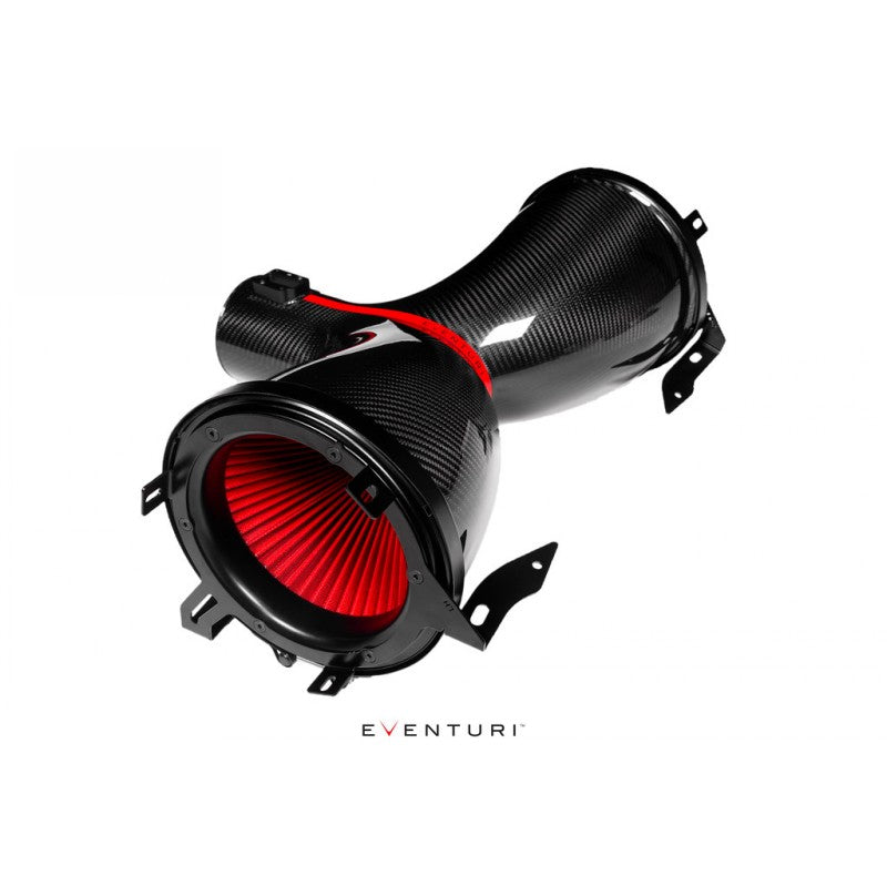 EVENTURI EVE-C8VT-CF-INT Carbon Fiber Intake System With Clear Cover for CHEVROLET Corvette C8 Photo-4 
