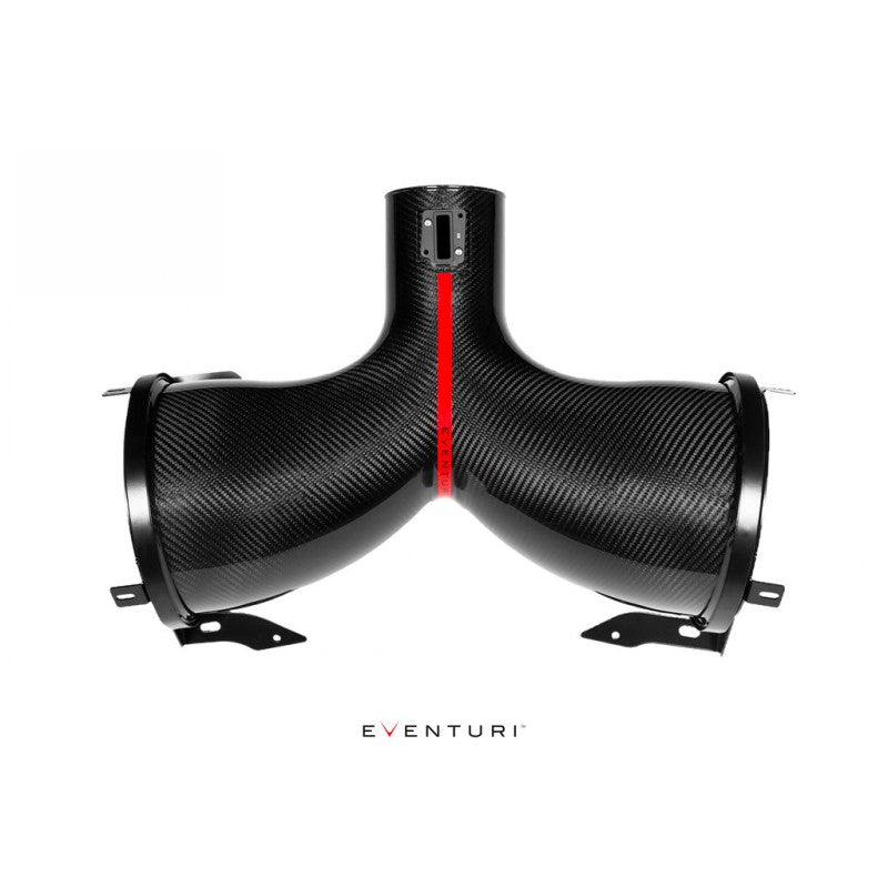 EVENTURI EVE-C8VT-CF-INT Carbon Fiber Intake System With Clear Cover for CHEVROLET Corvette C8 Photo-6 