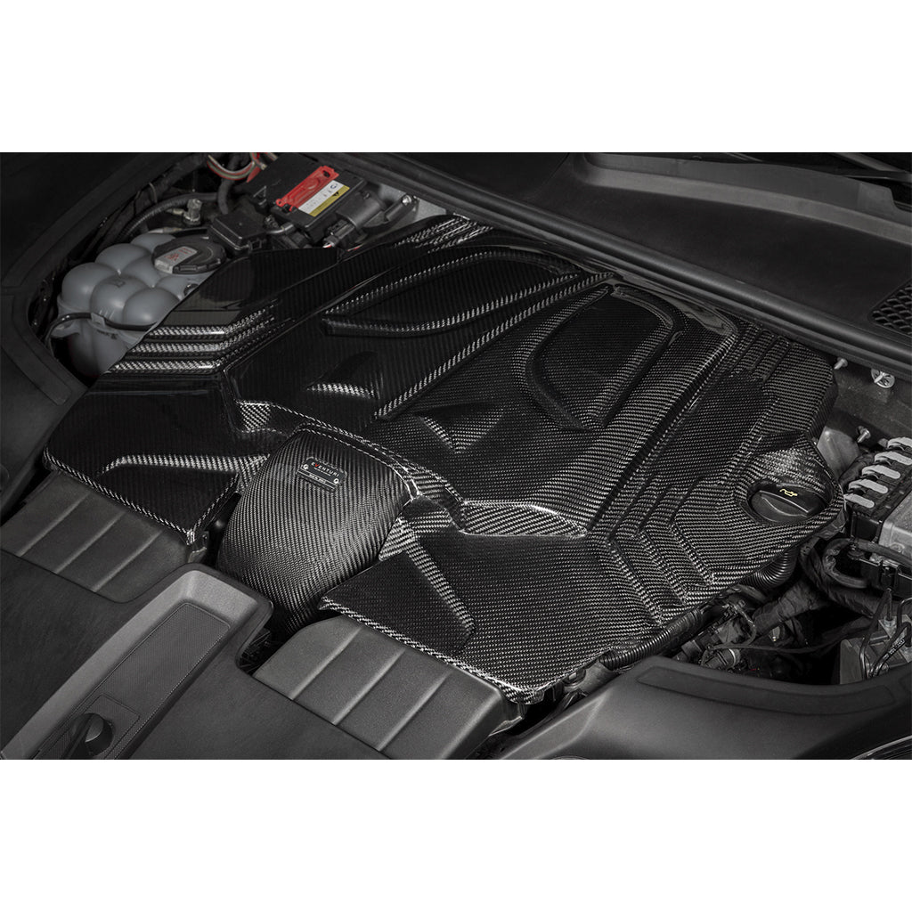 EVENTURI EVE-CYNV6-CF-INT Air Intake System (Carbon) for PORSCHE Cayenne 3.0L V6 Turbo 2018+ Photo-9 