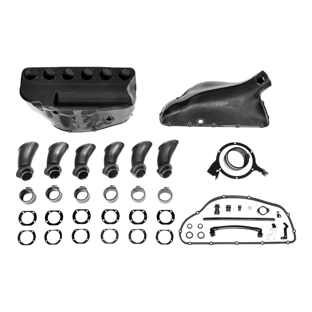 EVENTURI EVE-E46ABX-CF-PLM Carbon Airbox without Intake for BMW M3 (E46) Photo-0 