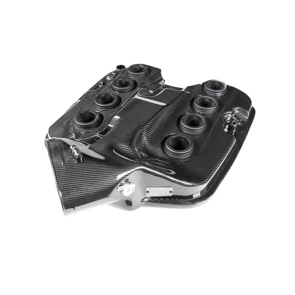 EVENTURI EVE-E9X-CFM-PLM Inlet Plenum (Carbon / Matte Finish) for BMW M3 (E90 / E92 / E93) Photo-3 